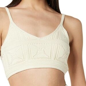 Cream Knit Barlette And Coffee Bean Barlette